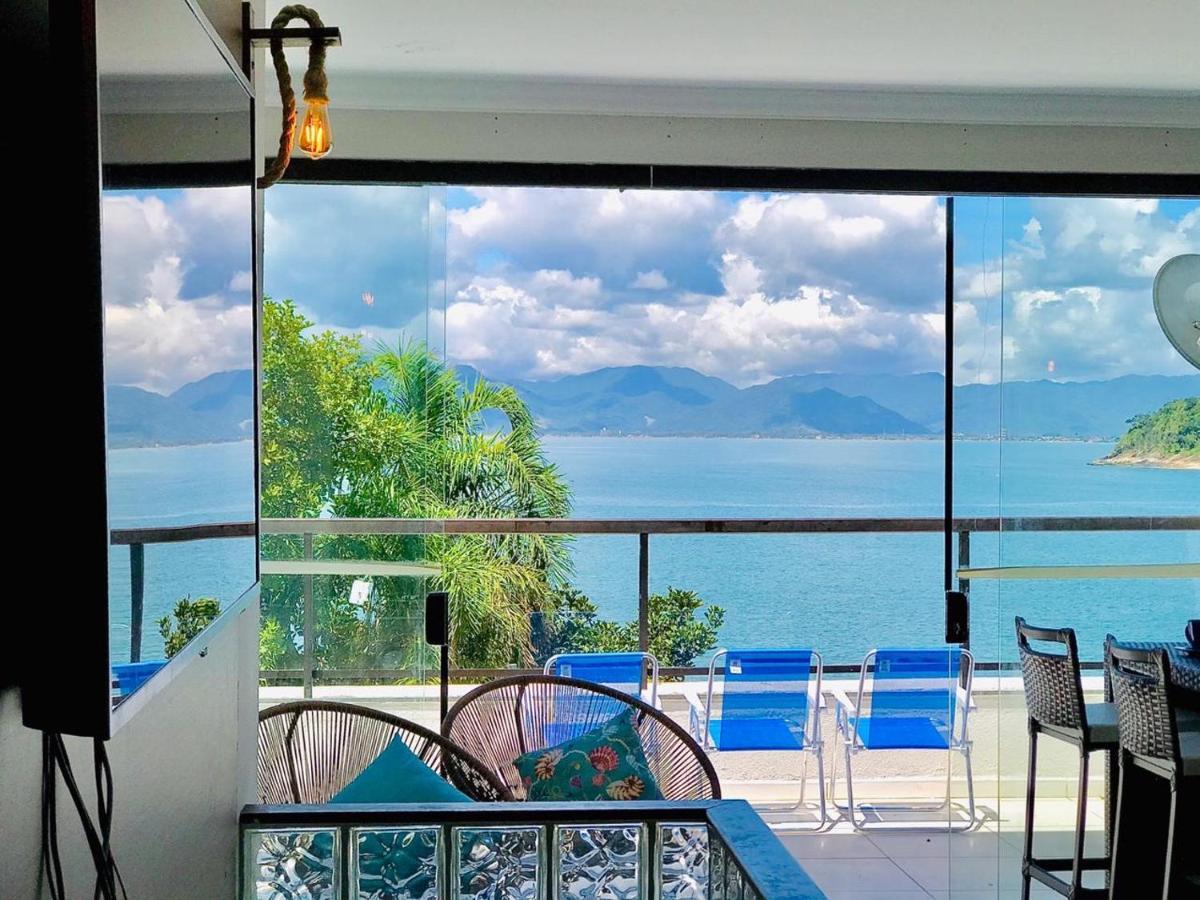 Lindo Duplex Pe Na Areia Com Praia Privativa Caraguatatuba Exterior photo