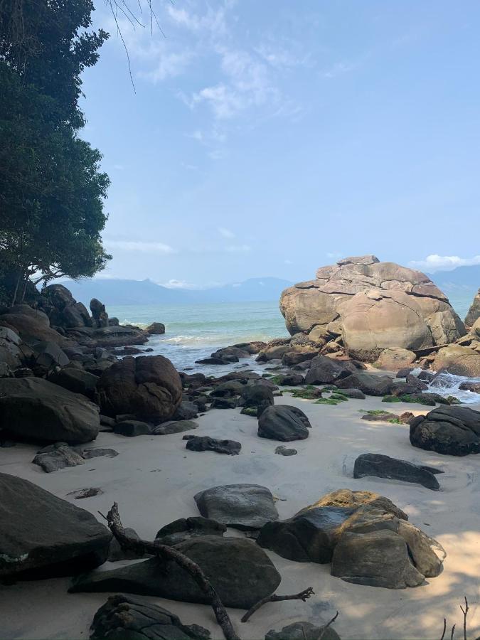 Lindo Duplex Pe Na Areia Com Praia Privativa Caraguatatuba Exterior photo